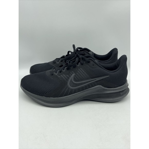 Nike Downshifter 11 DD3576 Black/DK Smoke Grey Men's Shoes Size 8 - Picture 4 of 8